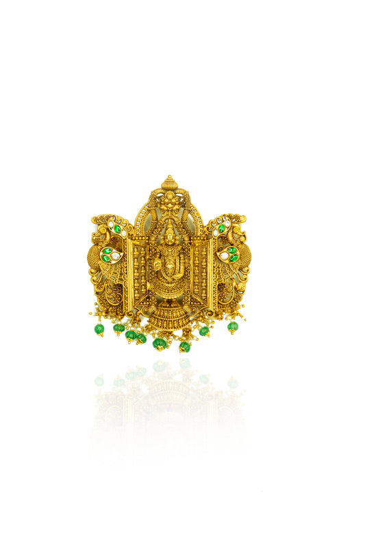 Lakshmi Pendant Set in 925 Silve