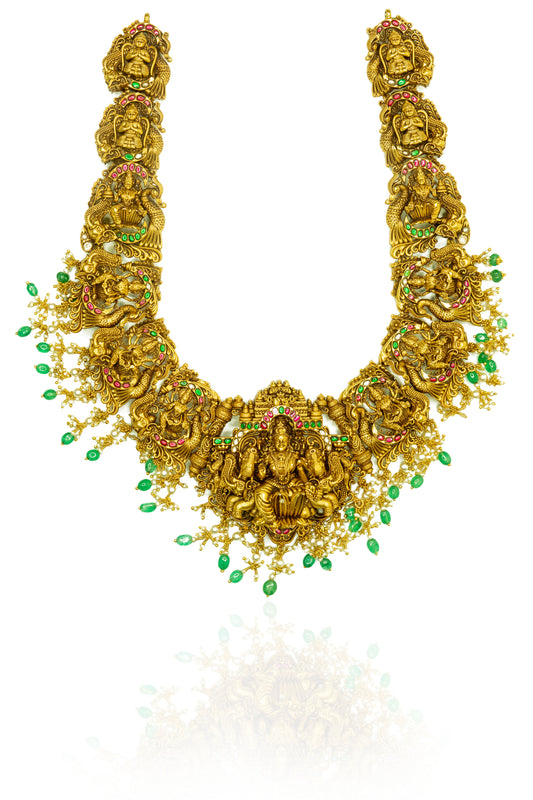 Emerald Pearl Haram Set