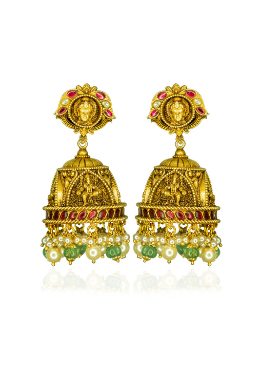 Emerald Pearl Haram Set