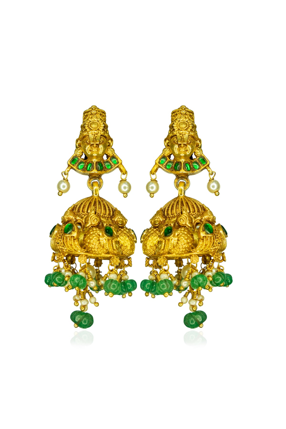 Lakshmi Pendant Set in 925 Silve